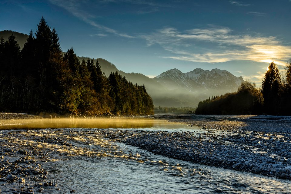 2014.01.12 165156 Abendstimmung Lech bei Ehenbich 3000l